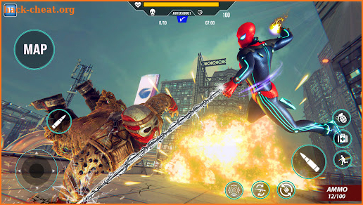 Spider Super Rope Hero: Superhero Fighting Games screenshot