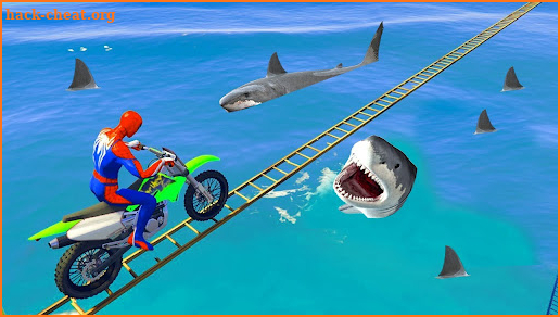 Spider Superhero Bike Stunt 3D screenshot