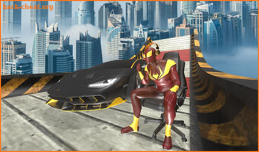 Spider Superhero Car Mega Ramp screenshot