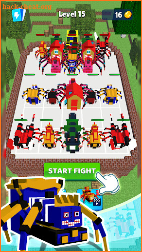 Spider Train: Craft Merge screenshot