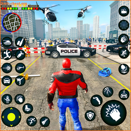 Spider Vice Town Rope Hero Man screenshot