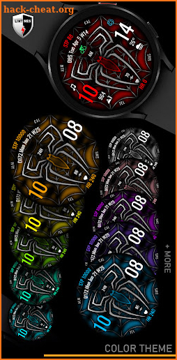 Spider Watch Face 063 screenshot