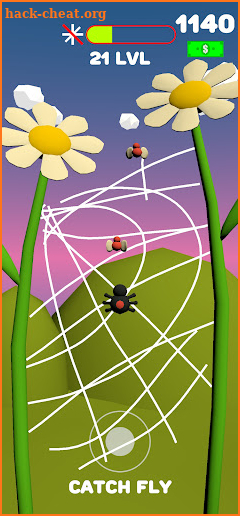 Spider web screenshot