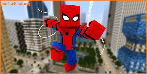 Spider Web Man Mod for Minecraft screenshot