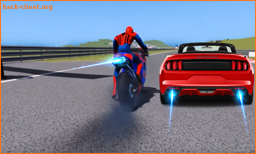 Spiderman Car Vs Bike Race Ultimate screenshot