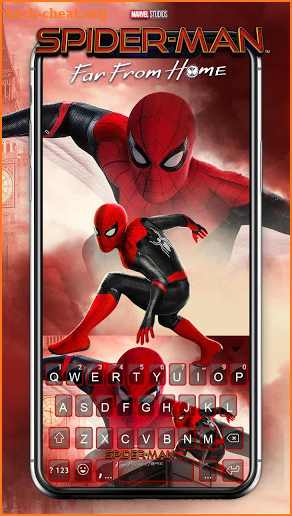 Spiderman Far From Home Keyboard Theme screenshot