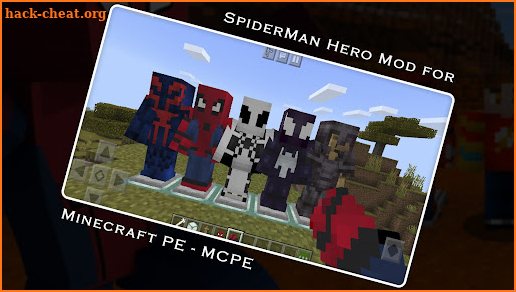 SpiderMan Hero Mod for Minecraft PE - MCPE screenshot