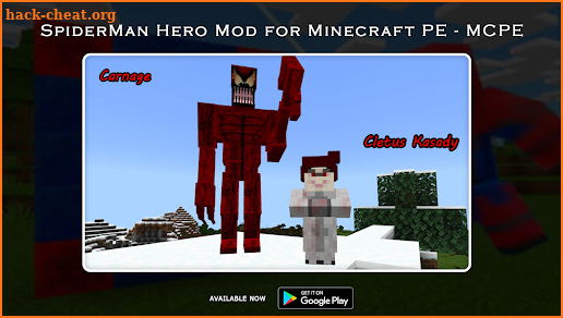 SpiderMan Hero Mod Minecraft screenshot