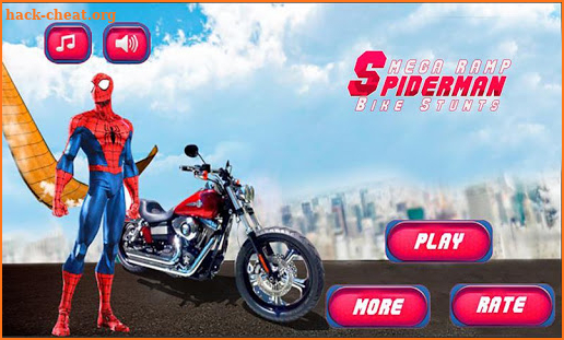 Spiderman Mega Ramp Bike Stunts screenshot