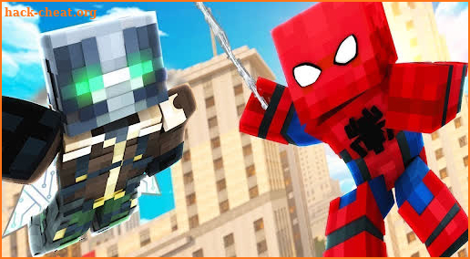 Spiderman Minecraft Game Mod screenshot