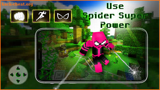 SpiderMan Mod for Minecraft screenshot