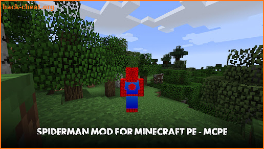 SpiderMan Mod for Minecraft screenshot