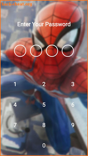 Spiderman Screen Lock screenshot