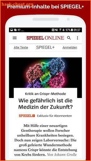 SPIEGEL ONLINE - News screenshot