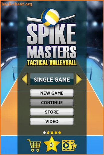 Spike Masters Volleyball screenshot