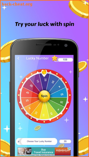 Spin for Cash: Tap the Wheel Spinner & Win it! screenshot