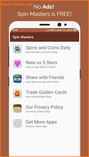 Spin Masters - Free Spins and Coins Tips Daily screenshot