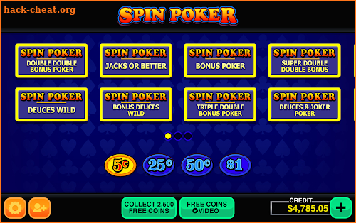 Spin Poker Casino screenshot