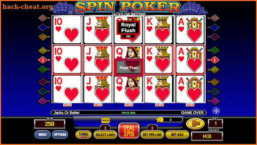 Spin Poker™ - Casino Free Deluxe Poker Slots Games screenshot