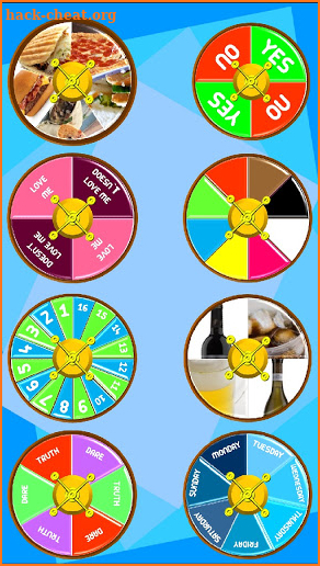 Spin the wheel/ Decision roulette: luck decides screenshot