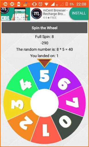 Spin the Wheel Game|| Casino || Random Number screenshot