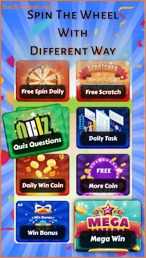 spin to win screenshot