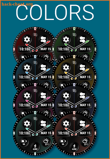 Spin Watch Face (by HuskyDEV) screenshot