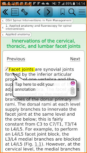 Spinal Intervention Pain Manag screenshot