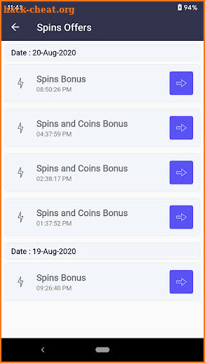 SpinLink - Spins and Coins Offers screenshot