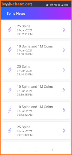 SpinLink - Spins and Coins Offers Links screenshot