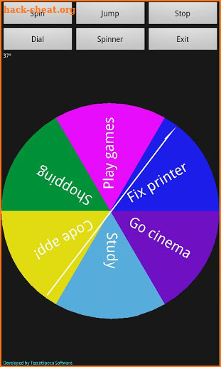 Spinner App screenshot