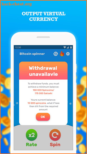 Spinner Crane Bitcoin - Earn Bitcoin and Satoshi screenshot