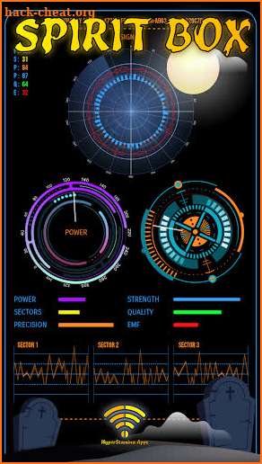 Spirit Box Ghost Communicator Detector Radar screenshot