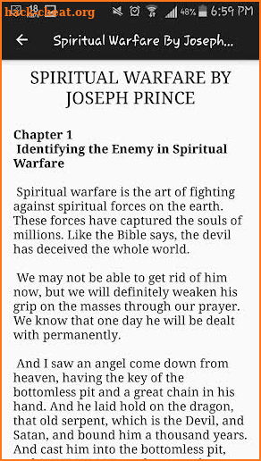 Spiritual Warfare By Joseph Prince screenshot