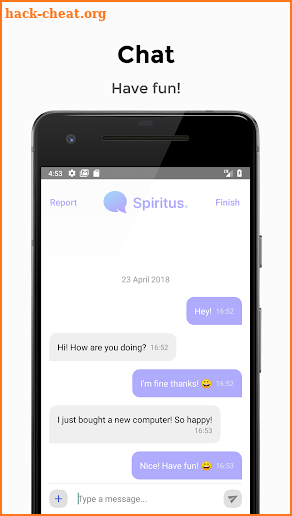 Spiritus: Let's Chat! screenshot