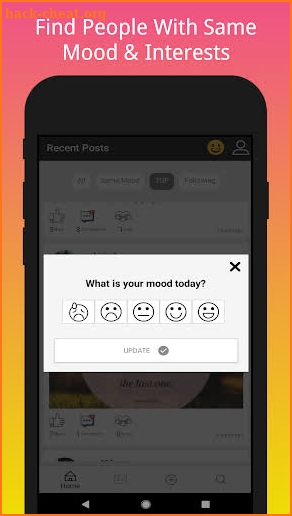 Splansh - Talk to Strangers, Share Mood & Quotes screenshot