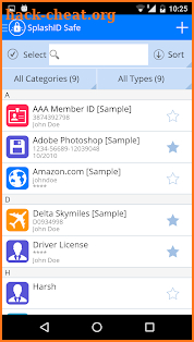 SplashID Safe Password Manager screenshot