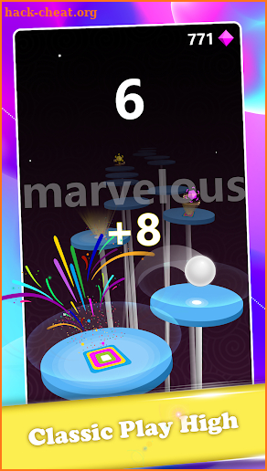 Splashy Ball -Forever Jump screenshot