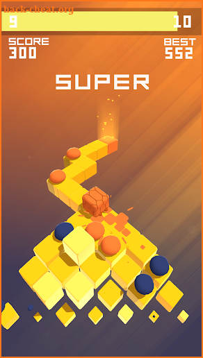 Splashy Cube: Color Run screenshot