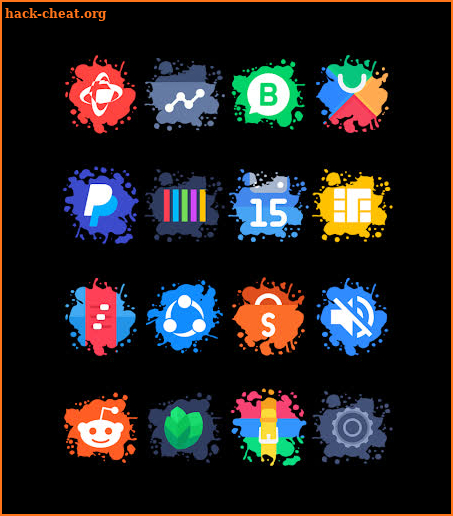 Splatter - Icon Pack screenshot