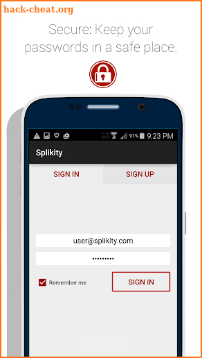 Splikity | Simple and Secure screenshot