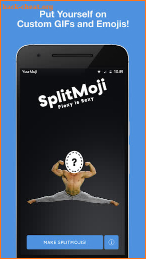 SplitMoji screenshot