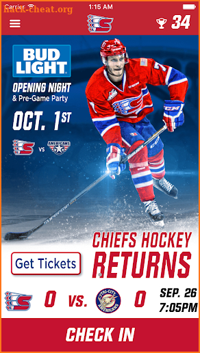 Spokane Chiefs screenshot