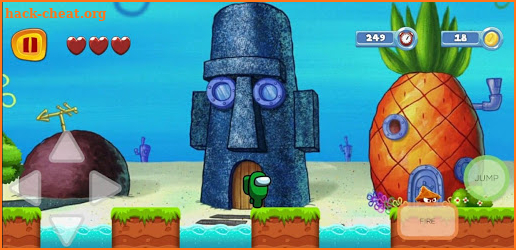 sponge among us screenshot