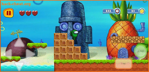 sponge among us screenshot