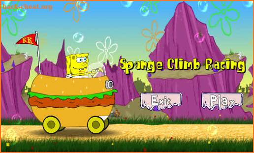 Sponge Car Climb Racing screenshot