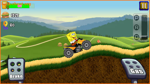 Sponge Car Hill Racing screenshot