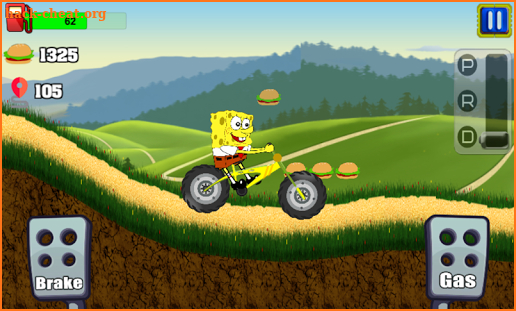 Sponge Climb Bike screenshot