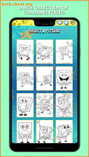 Sponge Coloring screenshot