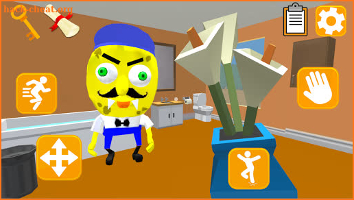 Sponge Neighbor Escape 3D screenshot